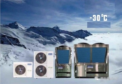 Dernière affaire concernant Pompes à chaleur extrêmes de basse température d'EVI pour le projet d'hôtel du Xinjiang pour l'eau chaude