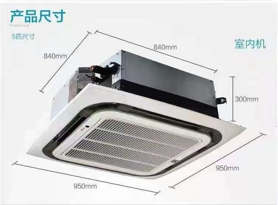 Climatiseur fendu de refroidissement et de chauffage 1HP fixé au mur 9000btu R410
