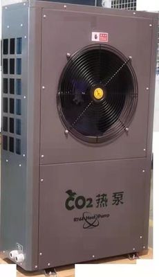 eau chaude résidentielle 90℃ à hautes températures de source d'eau de source d'air de pompe à chaleur du CO2 7.5kw