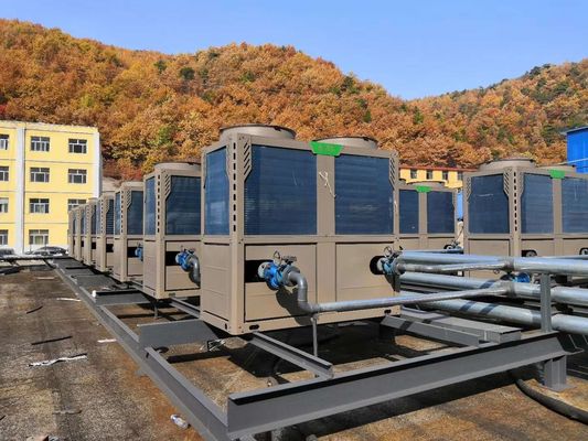 Économie d'énergie de climatisation de pompe à chaleur de source d'air de chauffage par le sol
