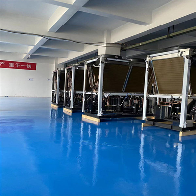 Pompe à chaleur air-eau de ₂ de l'aileron en aluminium R744 Co 40kw commercial