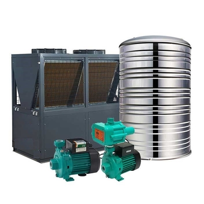 L'eau Heater Residential de pompe à chaleur de source d'air du CO2 R744 90 degrés avec le compresseur de Dorin