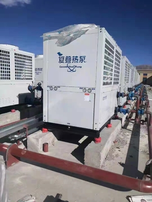 Unité élevée 150Kw de pompe à chaleur de CANNETTE DE FIL de cascade pour le réfrigérant de R410A R134a