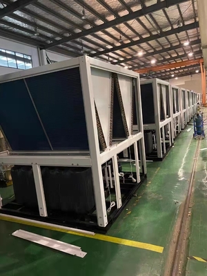 Unité élevée 150Kw de pompe à chaleur de CANNETTE DE FIL de cascade pour le réfrigérant de R410A R134a