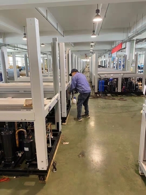 pompe à chaleur variable de cascade de fréquence de basse température de 52Kw R410A pour l'abattoir