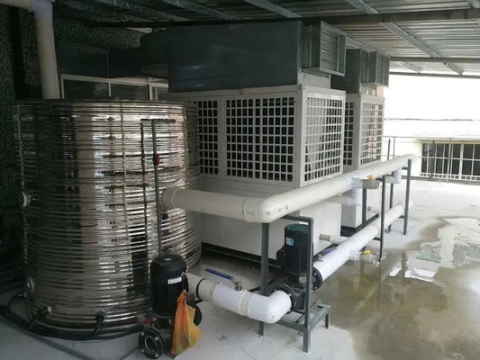 Pompe à chaleur thermo-dynamique de cascade d'analyse dans le système de chauffage à hautes températures 225Kw