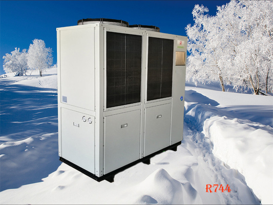 Température intégrale 45Kw de pompe à chaleur d'inverseur à C.A. de cascade de CO2 basse
