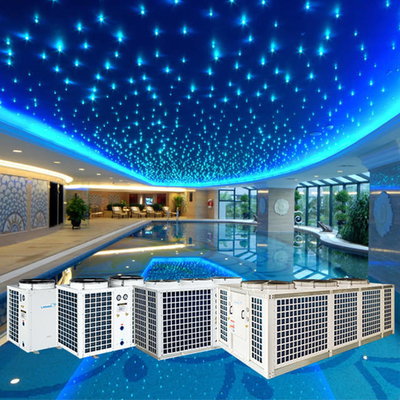 Température intégrale 45Kw de pompe à chaleur d'inverseur à C.A. de cascade de CO2 basse